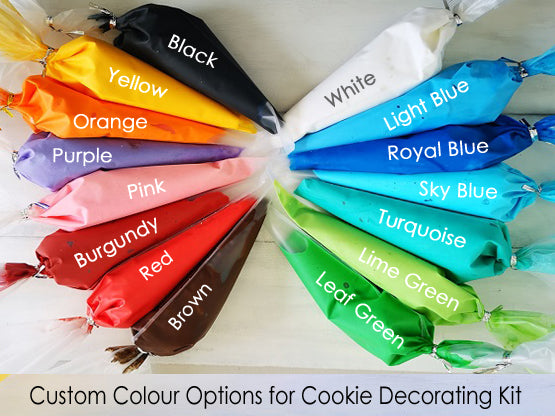 Royal Icing Extra Colour Bags (for DIY Cookie Decorating Kits)