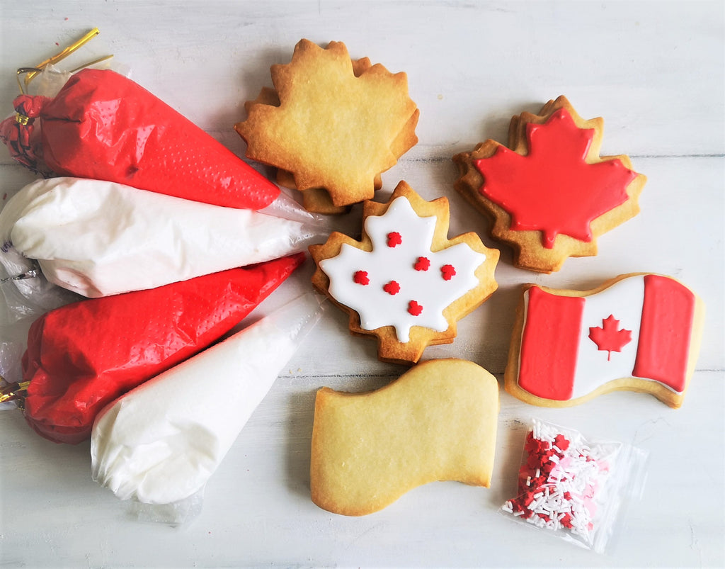 Canada Day DIY Cookie Decorating Kit