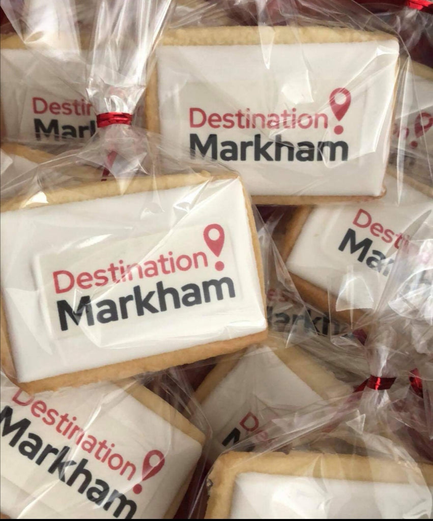 Custom Logo Cookies