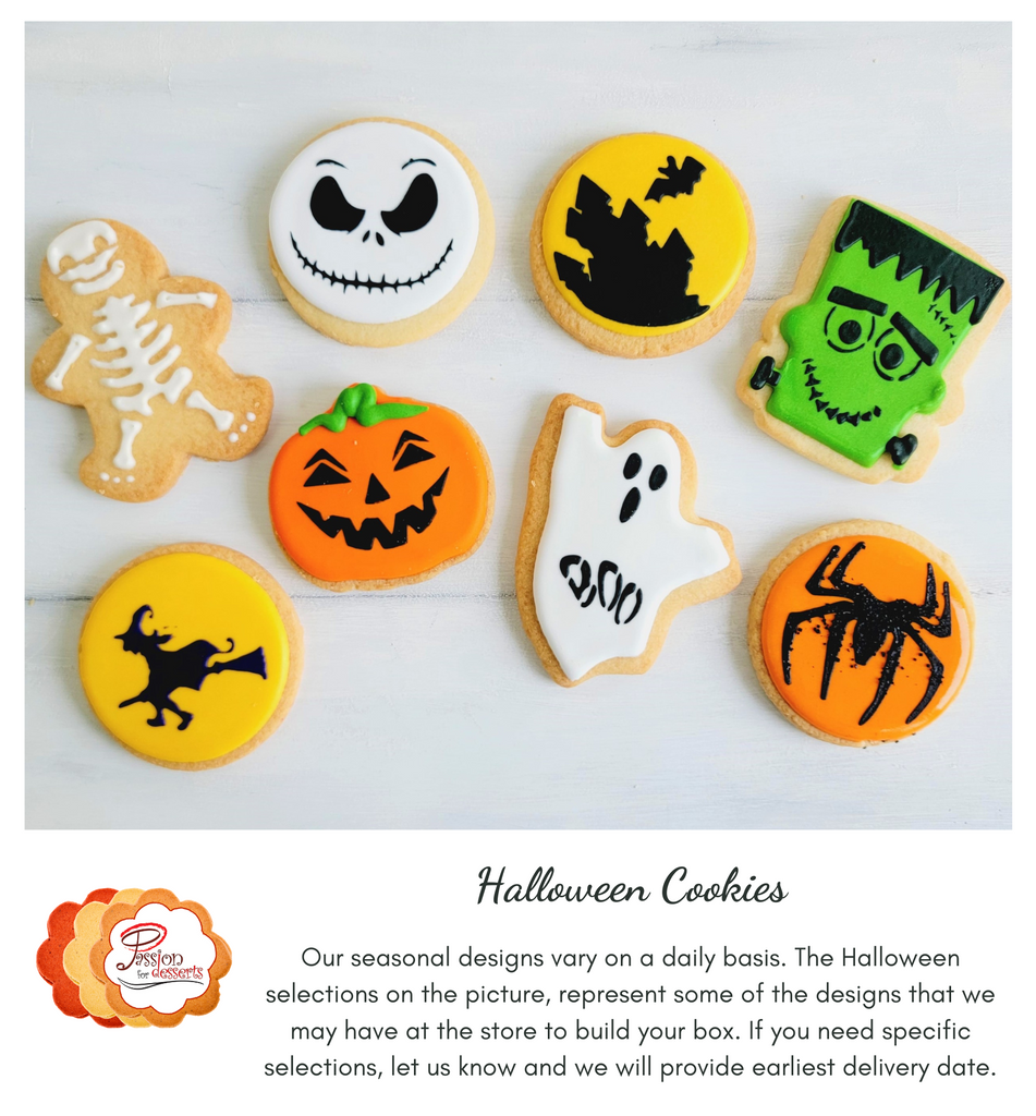 Halloween Assorted Cookie Boxes