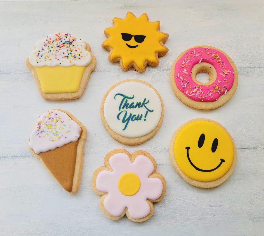 Thank You Cookie Box -  Assorted Seasonal