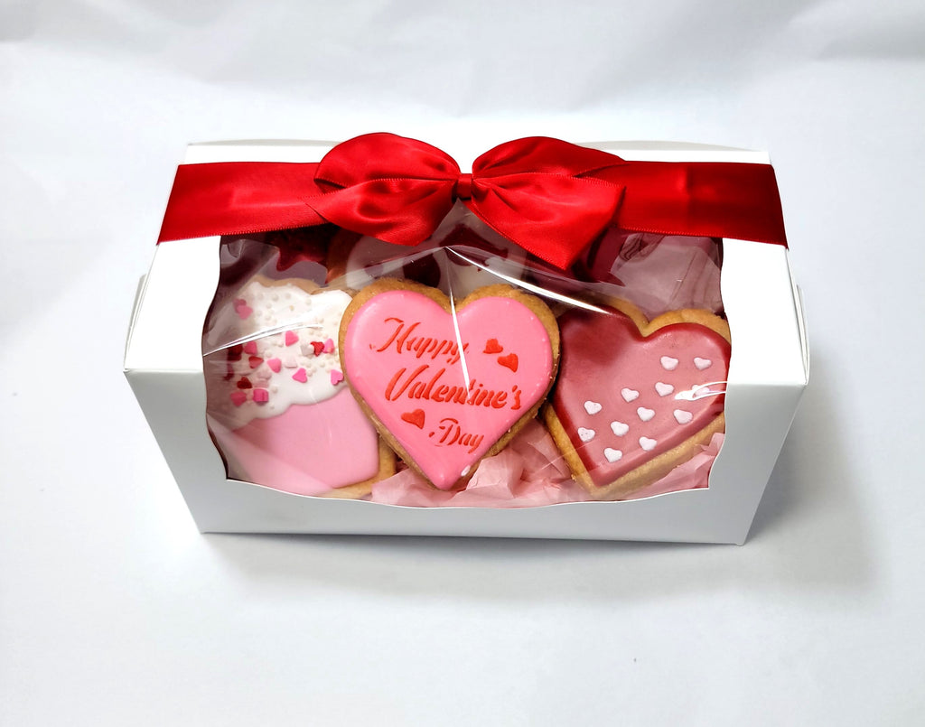 Valentine's Day 6-cookie gift box