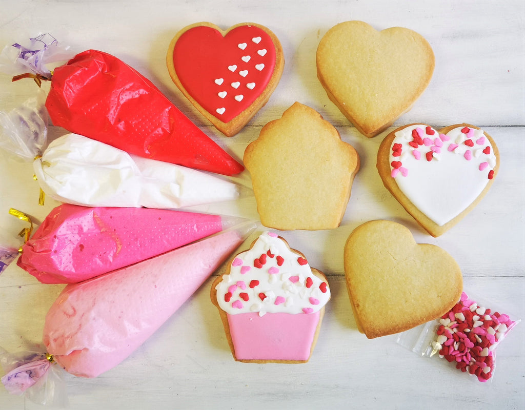 "Valentine" DIY Cookie Decorating Kit