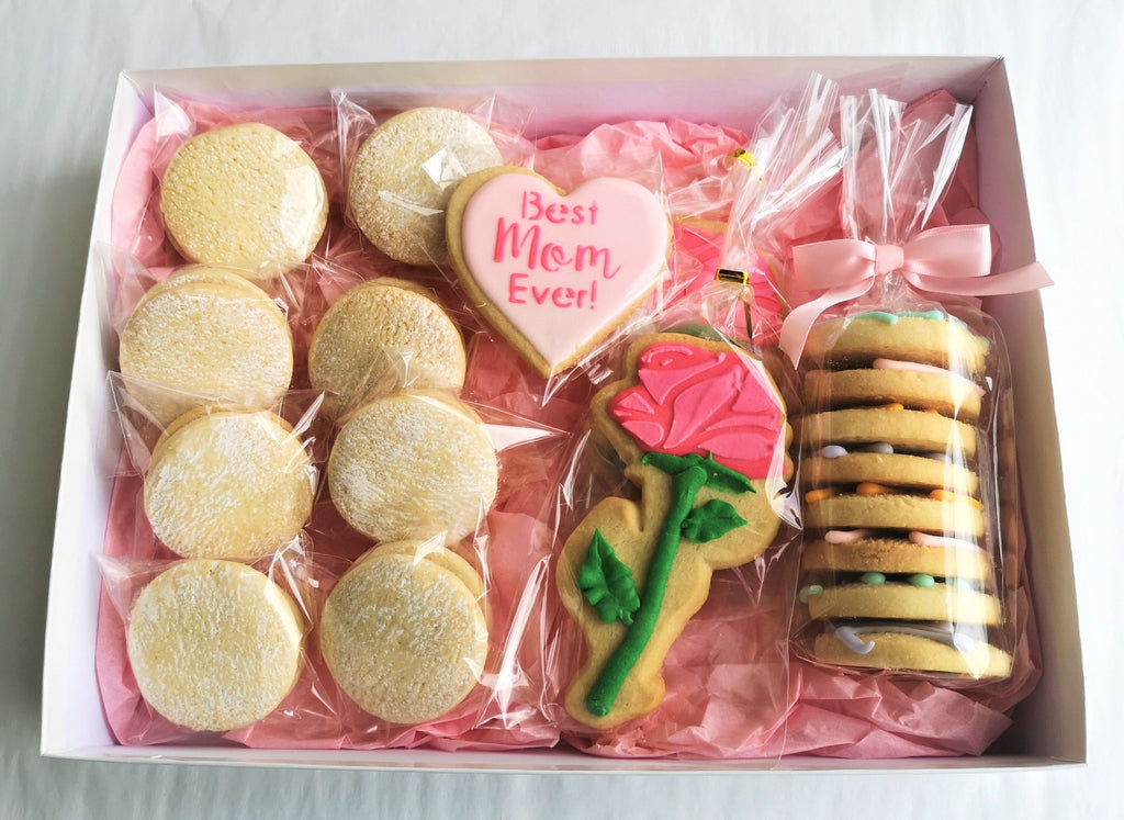 Mother's Day Cookie Large  Giftbox 12x9  - Heaven-on-earth