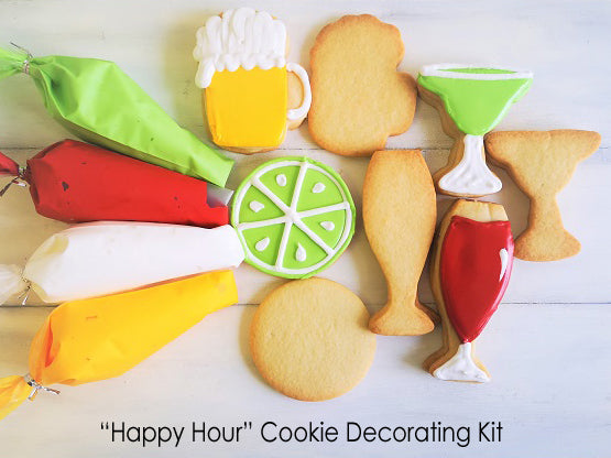 "Happy Hour" DIY Cookie Decorating Kit