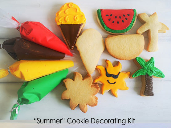 Summer DIY Cookie Decorating Kit