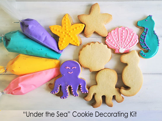 "Under the sea" DIY Cookie Decorating Kit