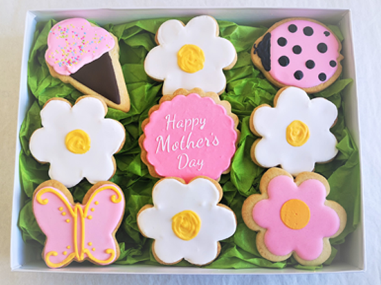 Mother's Day Cookie Giftbox - "All the things she loves" Set - Delivered or Curbside Pickup